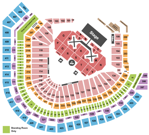 Daikin Park Chris Brown Seating Chart